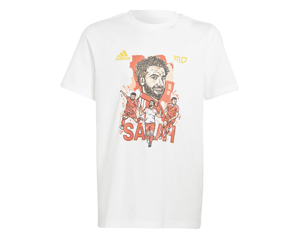 adidas Y Salah G T Çocuk Futbol Tişörtü HT5190 Beyaz
