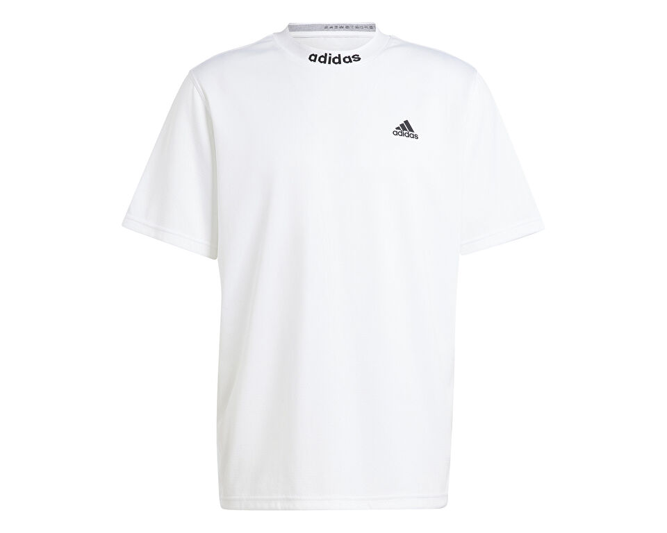 adidas Bl Mesh T Q3 Erkek Günlük Tişört HY1285 Beyaz