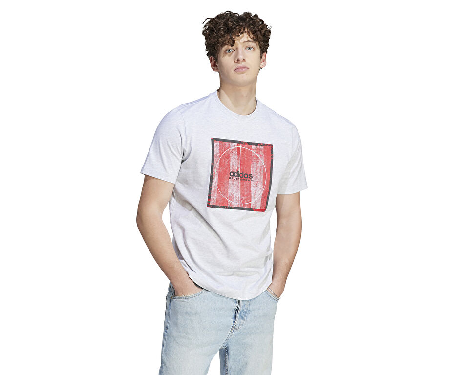 adidas Tiro Box G T Erkek Günlük Tişört II5878 Beyaz