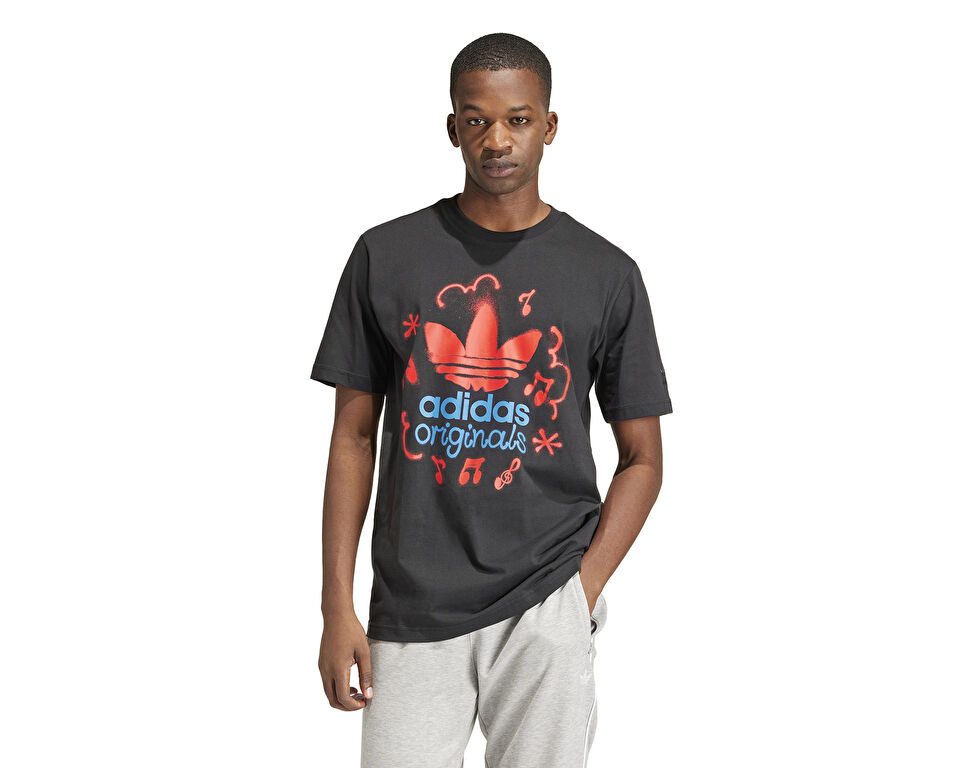 adidas Ts Tee Ss 4 Erkek Günlük Tişört IS0224 Gri