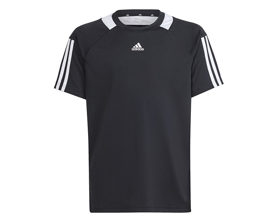 adidas J Sere T Erkek Antrenman Tişörtü IS0329 Siyah