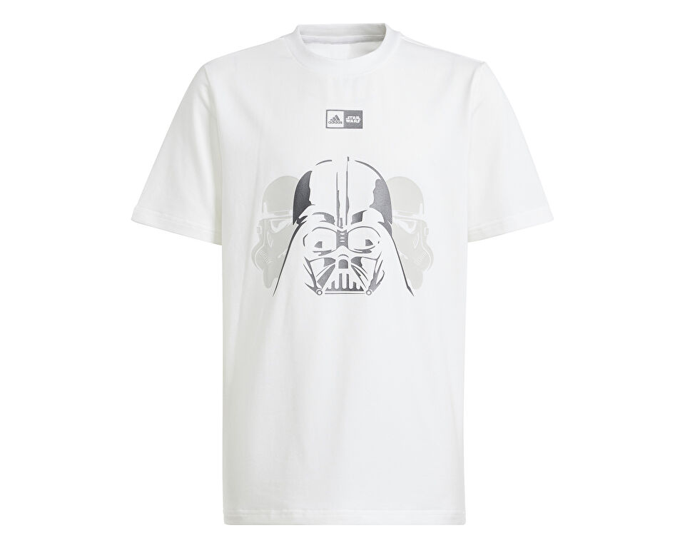 adidas J Star Wars Gfx T Çocuk Günlük Tişört IS4566 Beyaz