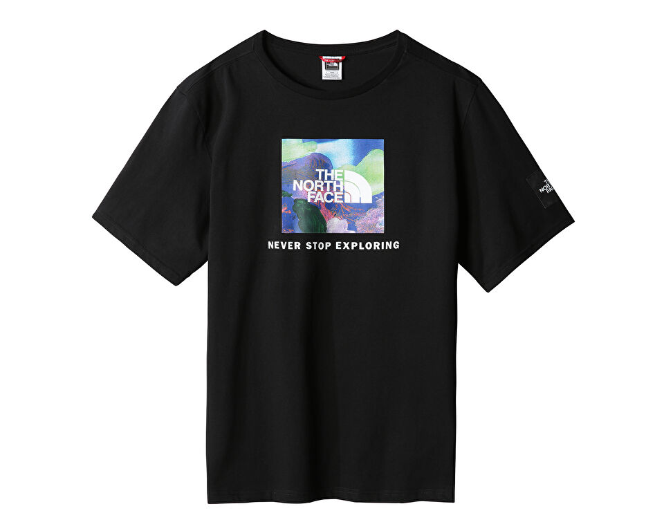 The North Face Graphic Tee Erkek Günlük Tişört NF0A7X3KJK31 Siyah