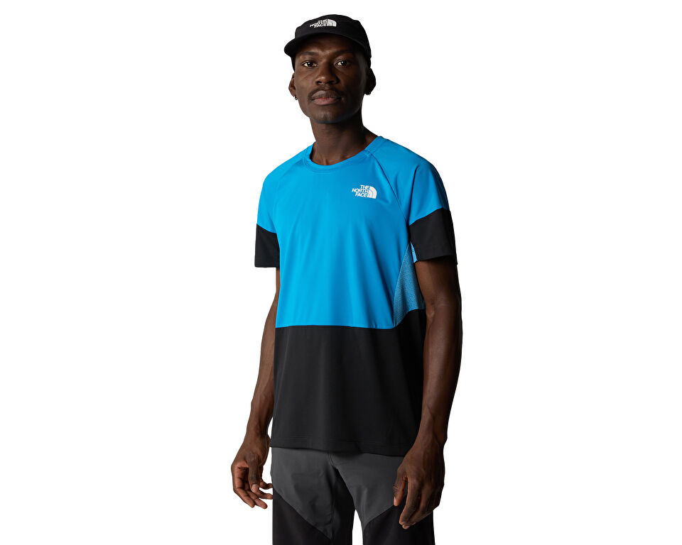 The North Face M Bolt Tech Tee Erkek Outdoor Tişörtü NF0A825GWIJ1 Mavi
