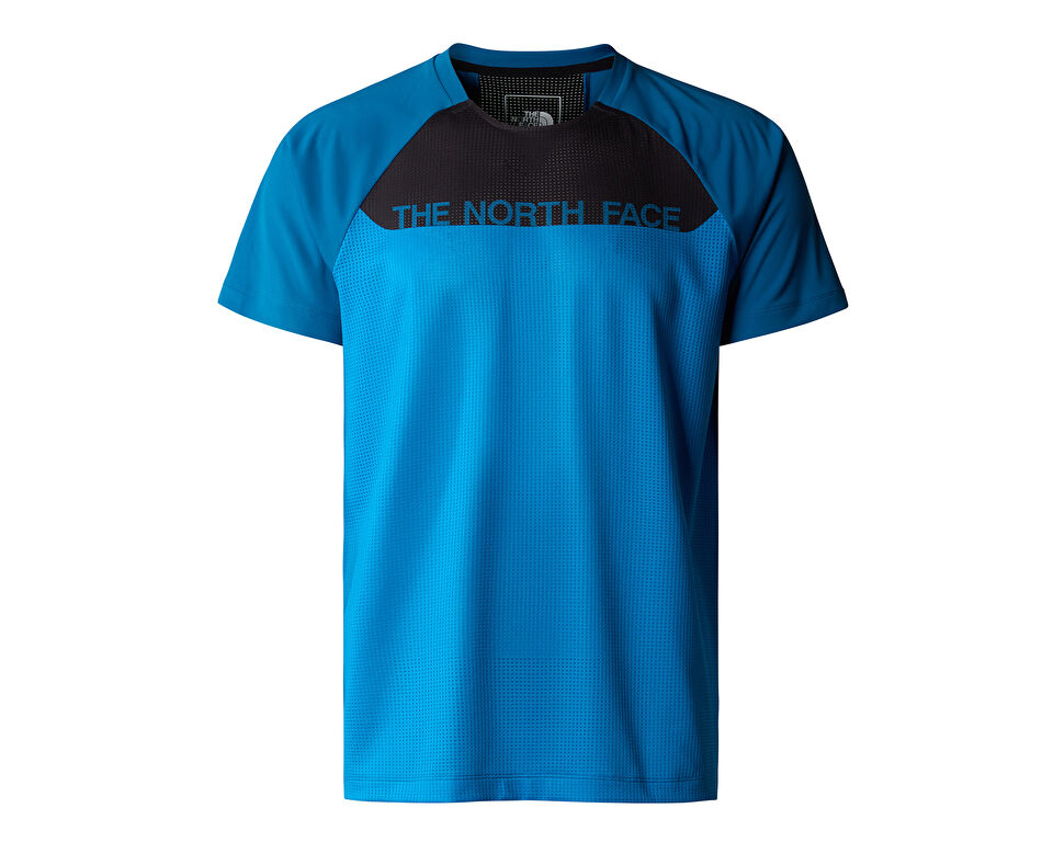 The North Face M Trailjammer S/S Tee Erkek Outdoor Tişörtü NF0A87TYWIN1 Mavi